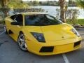 2002 Yellow Lamborghini Murcielago Coupe  photo #12
