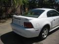 2002 Oxford White Ford Mustang V6 Coupe  photo #11