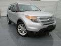 2015 Ingot Silver Ford Explorer XLT  photo #1