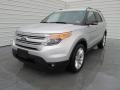 2015 Ingot Silver Ford Explorer XLT  photo #7