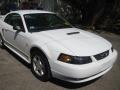 2002 Oxford White Ford Mustang V6 Coupe  photo #15