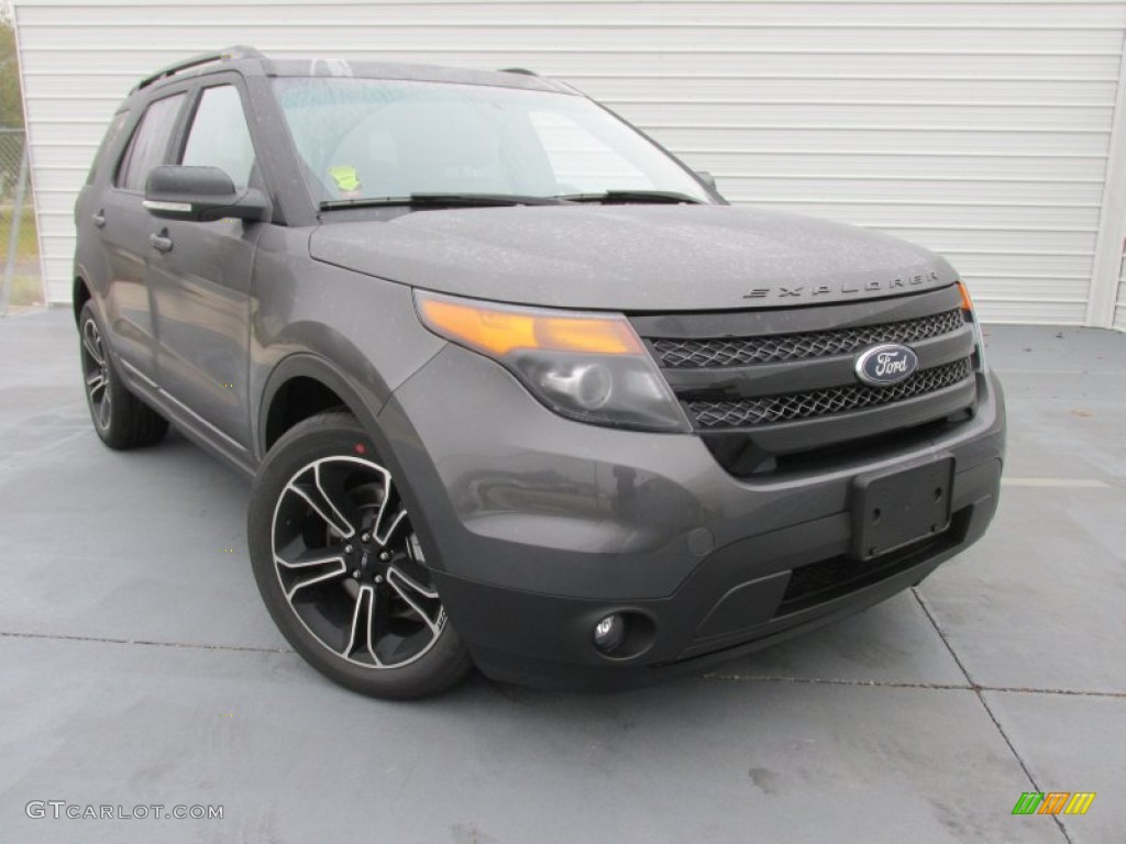 2015 Explorer Sport 4WD - Magnetic / Sport Charcoal Black photo #1