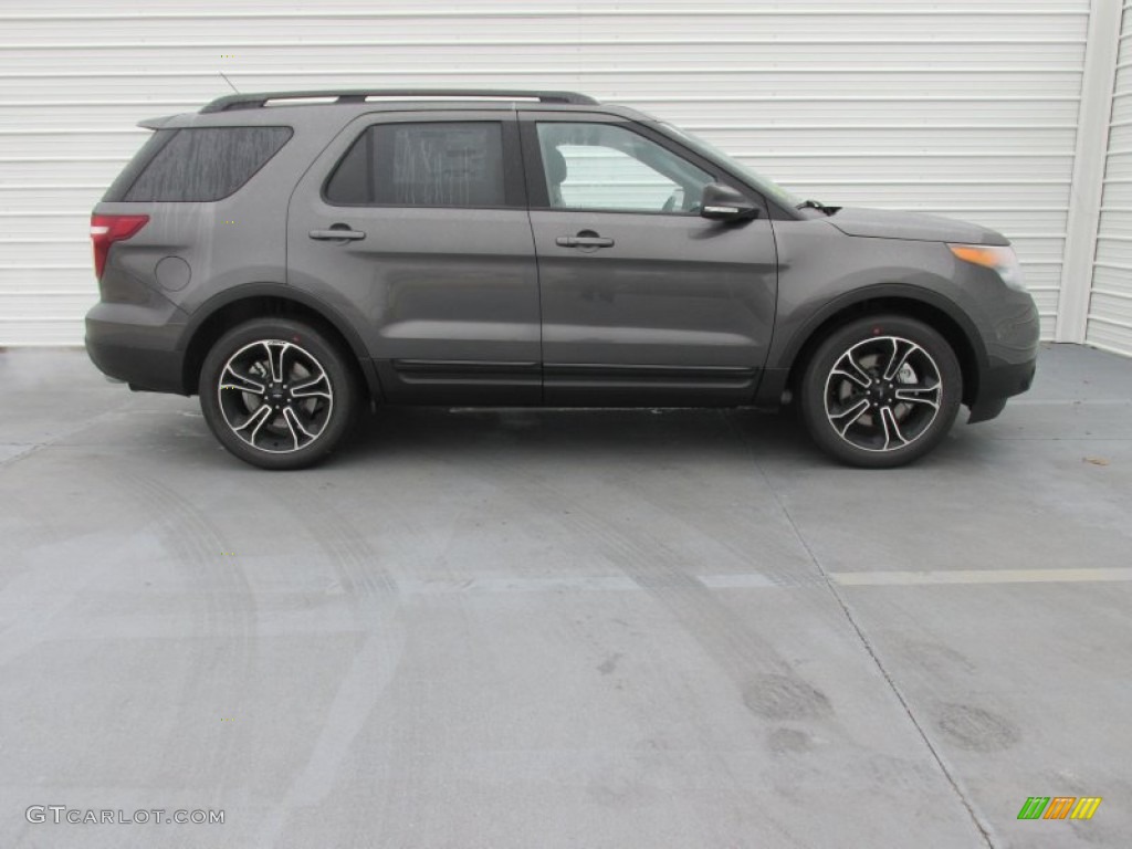 2015 Explorer Sport 4WD - Magnetic / Sport Charcoal Black photo #3