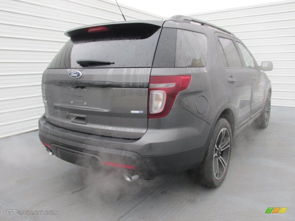 2015 Explorer Sport 4WD - Magnetic / Sport Charcoal Black photo #4
