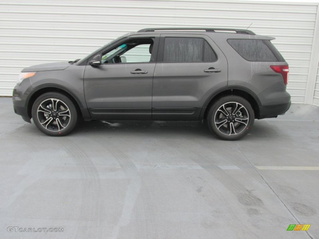 2015 Explorer Sport 4WD - Magnetic / Sport Charcoal Black photo #6