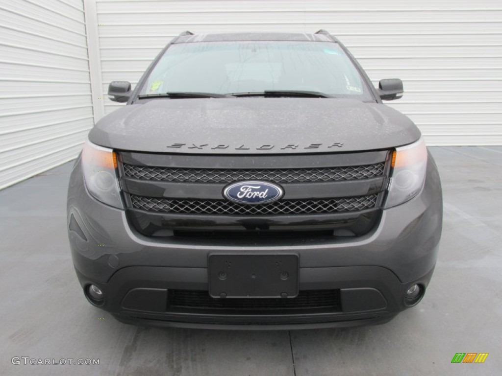 2015 Explorer Sport 4WD - Magnetic / Sport Charcoal Black photo #8