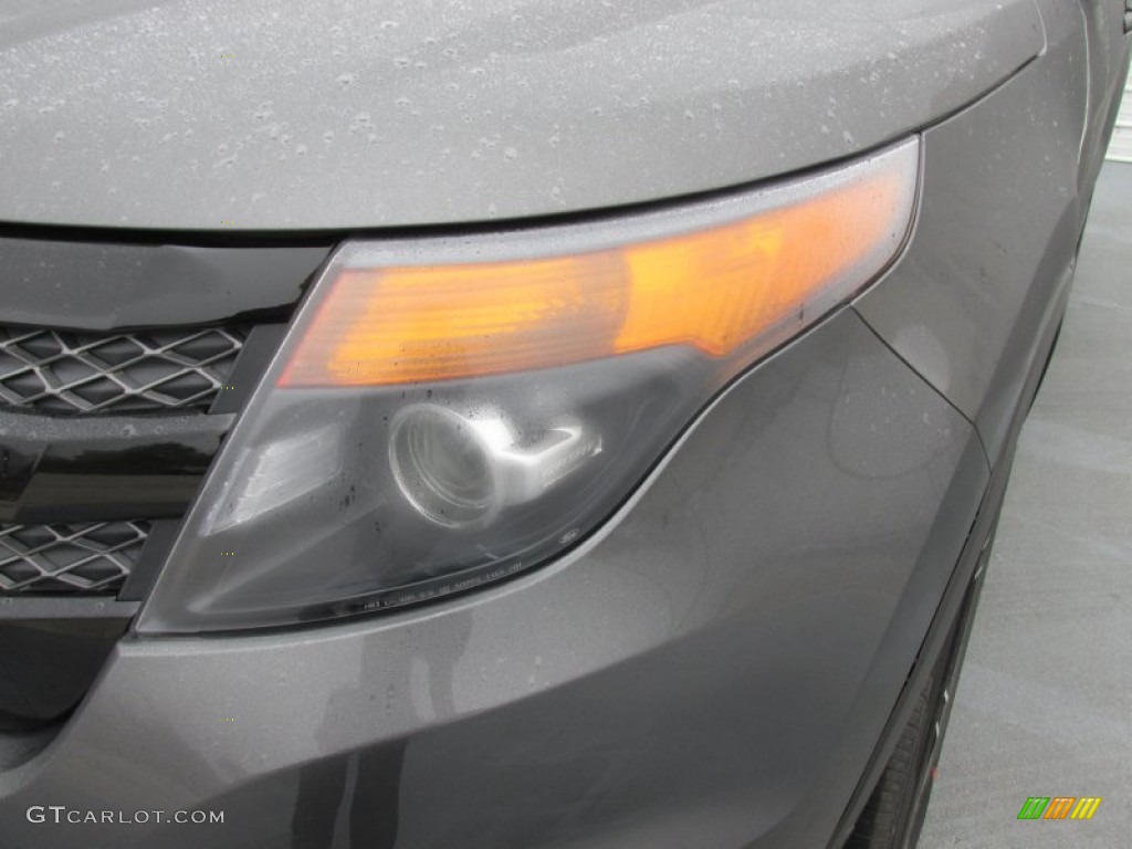 2015 Explorer Sport 4WD - Magnetic / Sport Charcoal Black photo #9