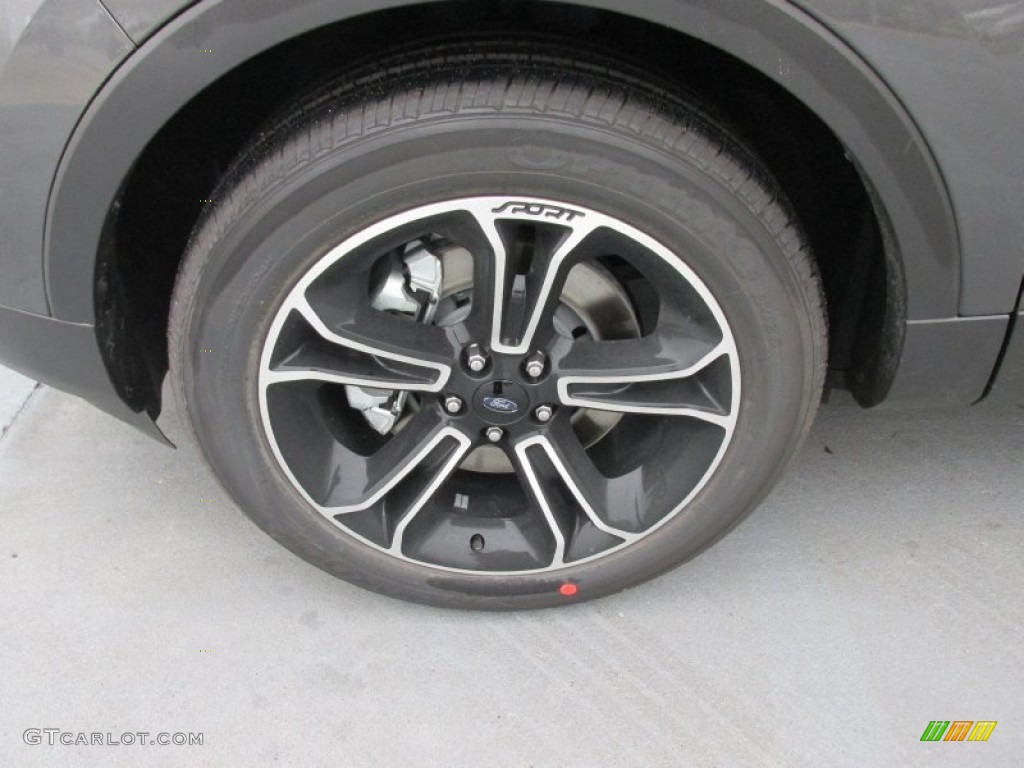 2015 Explorer Sport 4WD - Magnetic / Sport Charcoal Black photo #11