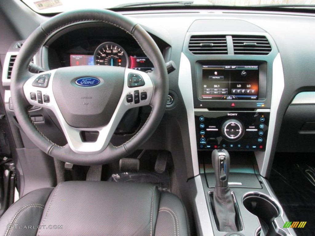 2015 Explorer Sport 4WD - Magnetic / Sport Charcoal Black photo #29