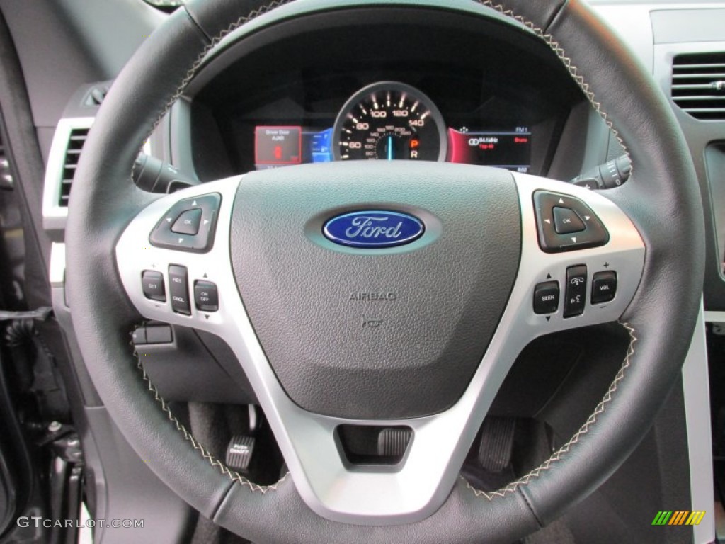 2015 Explorer Sport 4WD - Magnetic / Sport Charcoal Black photo #36