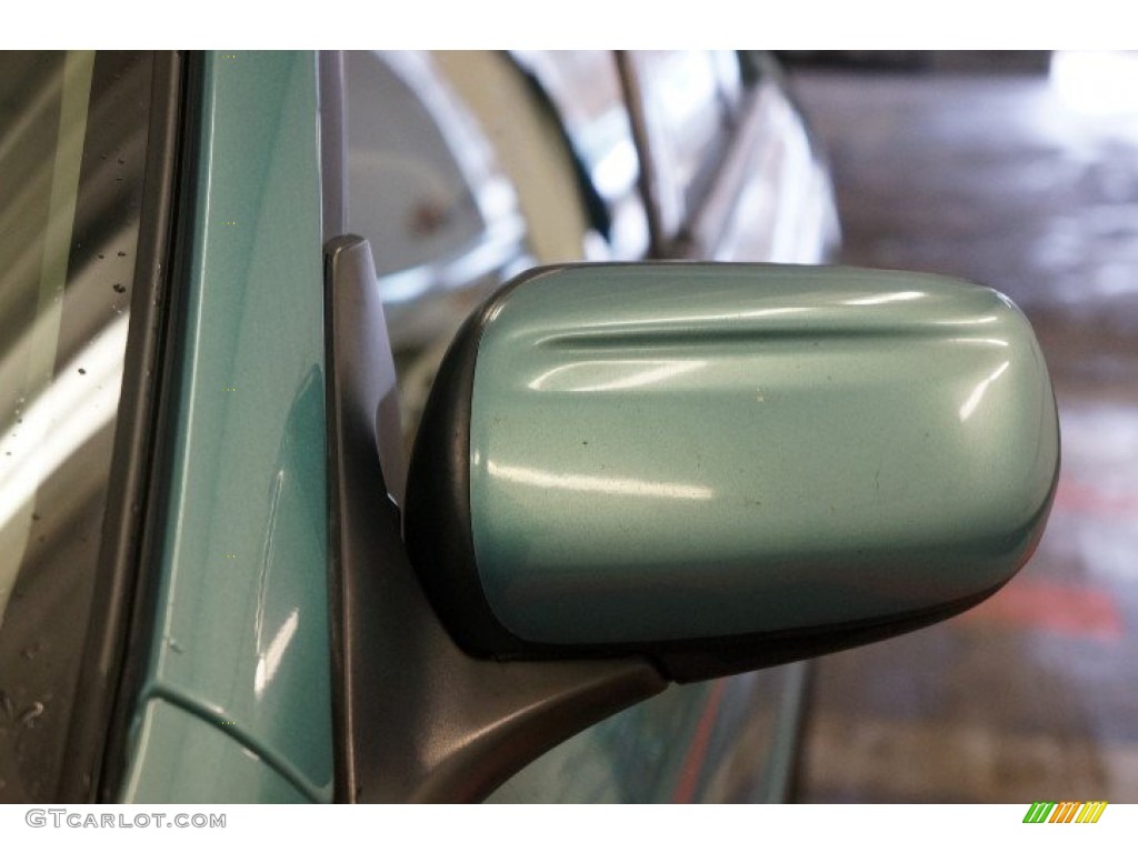 2002 Protege DX - Seabreeze Green Mica / Beige photo #58