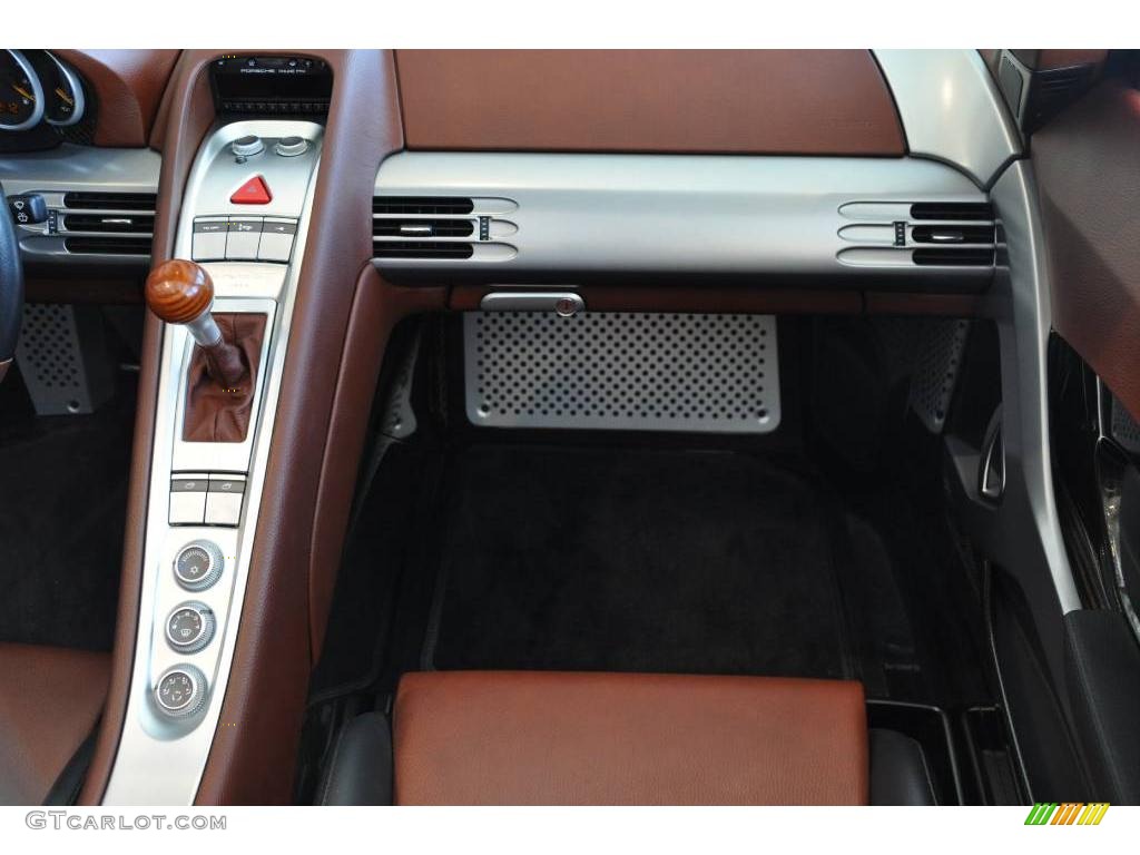 Ascot Brown Interior 2005 Porsche Carrera GT Standard Carrera GT Model Photo #10017717