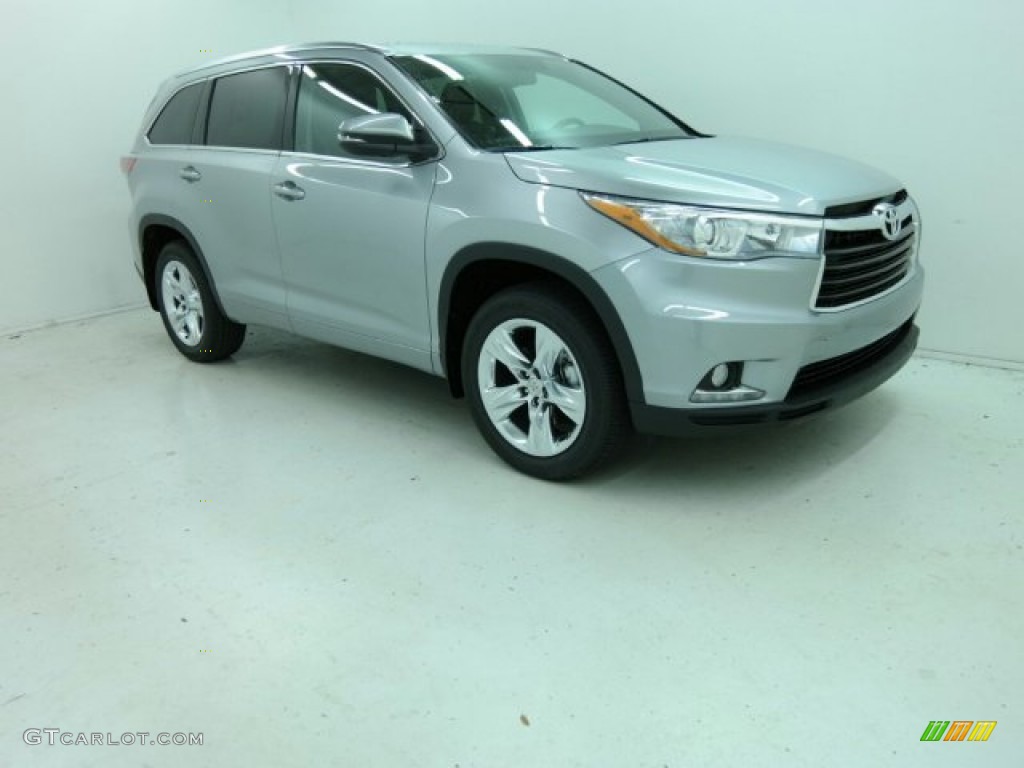 Silver Sky Metallic 2015 Toyota Highlander Limited AWD Exterior Photo #100177218