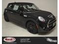 2015 Midnight Black Metallic Mini Cooper S Hardtop 2 Door  photo #1