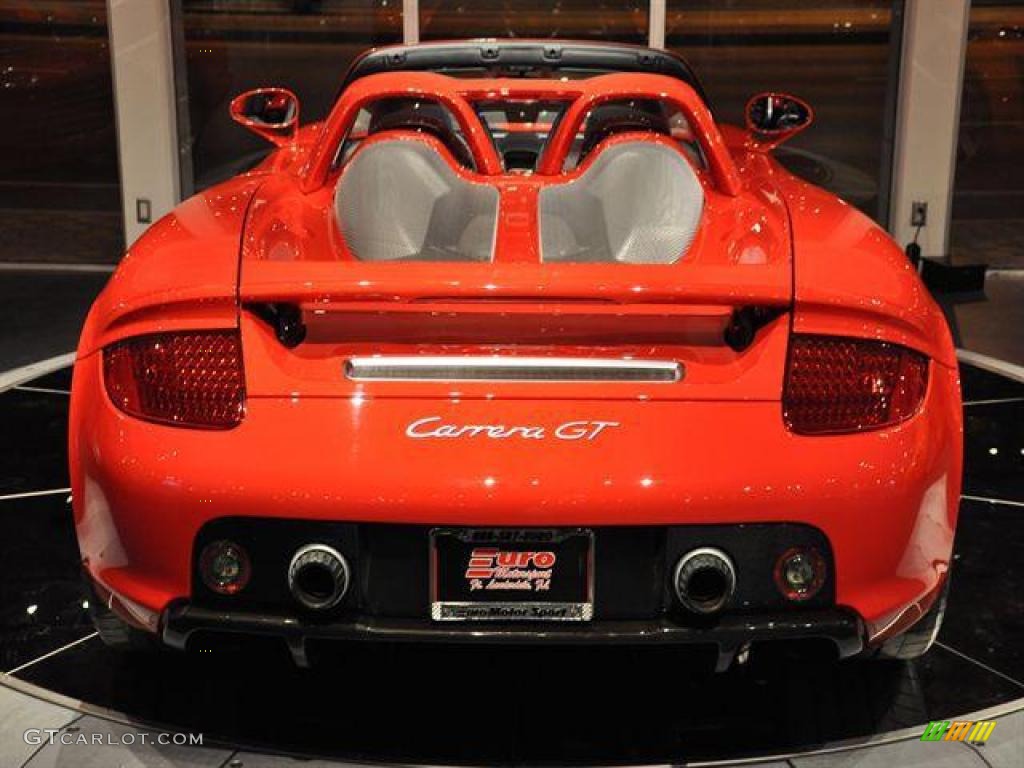 2005 Carrera GT  - Guards Red / Dark Grey Natural Leather photo #5