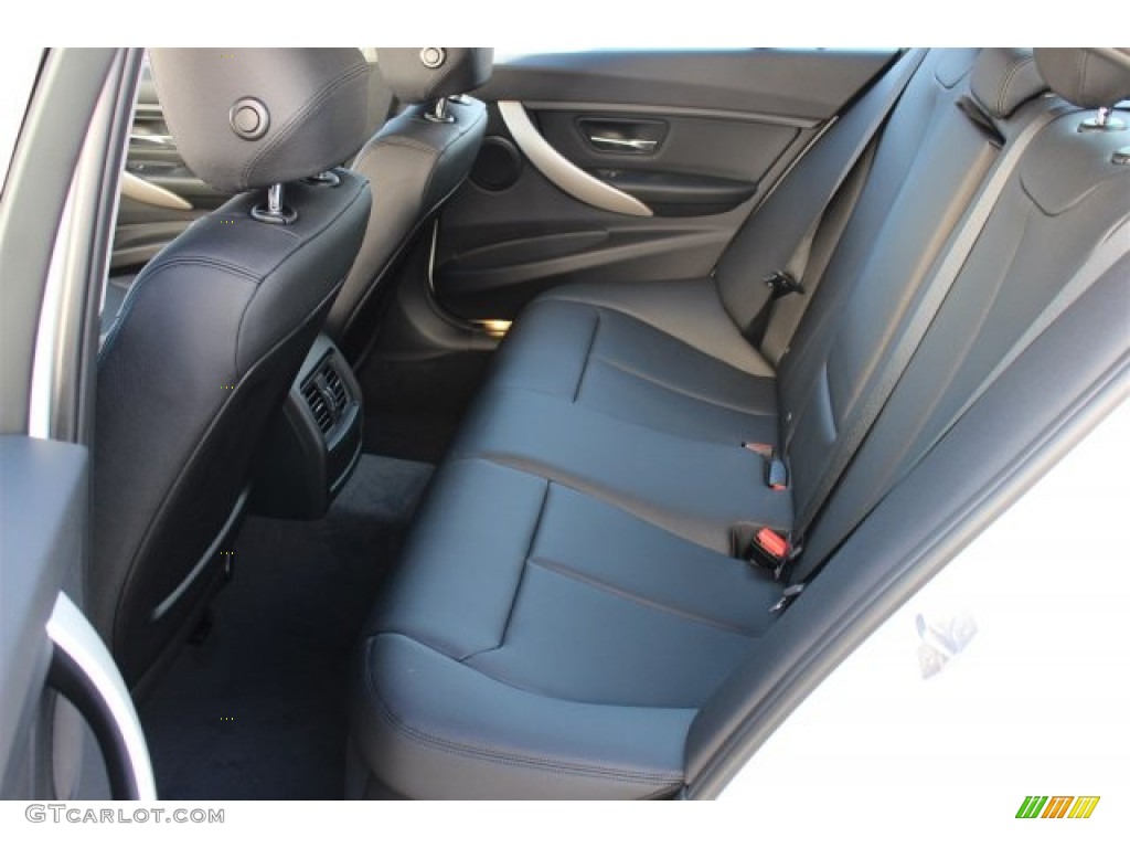 2015 3 Series 320i Sedan - Alpine White / Black photo #5