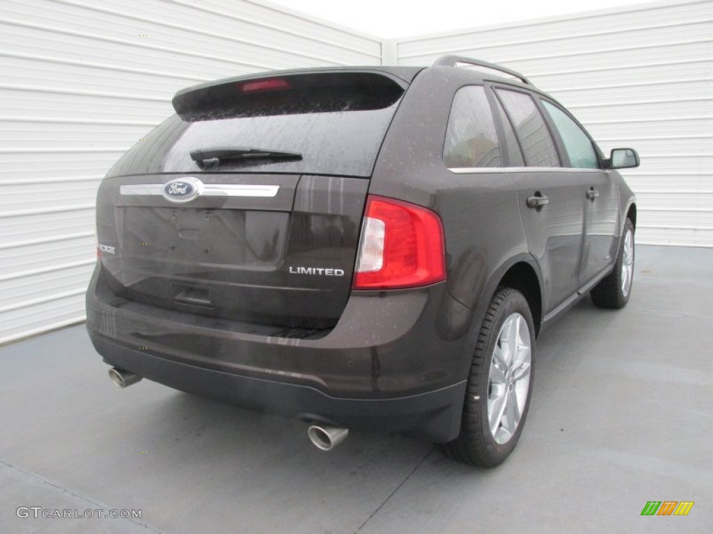 2014 Edge Limited - Kodiak Brown / Charcoal Black photo #4