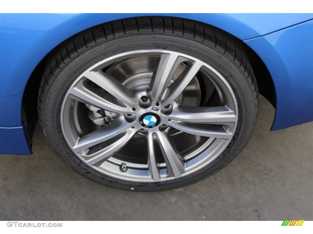 2015 4 Series 435i Coupe - Estoril Blue Metallic / Black photo #4