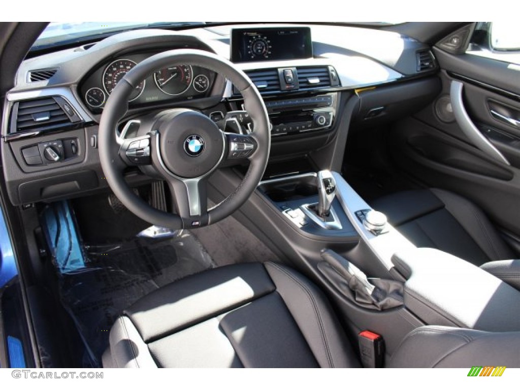 2015 4 Series 435i Coupe - Estoril Blue Metallic / Black photo #7