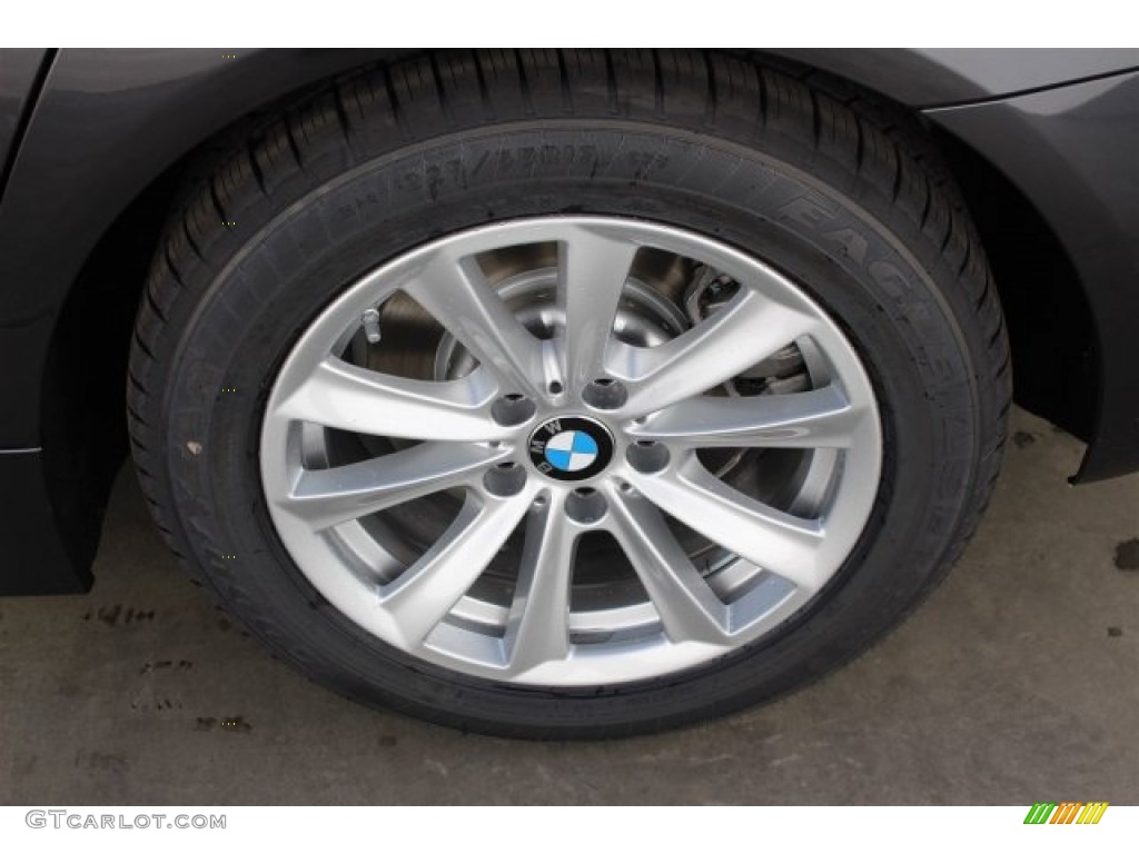 2015 5 Series 528i Sedan - Dark Graphite Metallic / Black photo #4