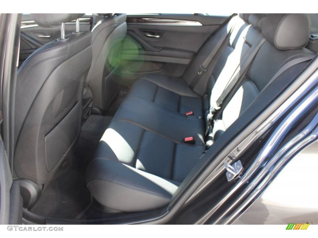2015 5 Series 528i Sedan - Dark Graphite Metallic / Black photo #5