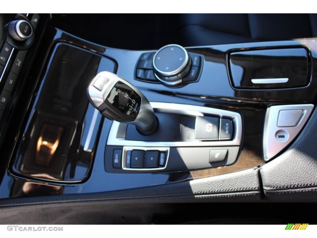 2015 5 Series 528i Sedan - Dark Graphite Metallic / Black photo #6
