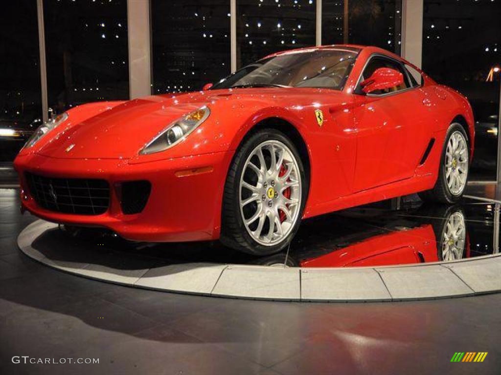 2007 599 GTB Fiorano F1 - Rosso Corsa (Red) / Cuoio photo #1