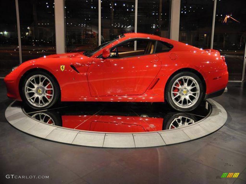 2007 599 GTB Fiorano F1 - Rosso Corsa (Red) / Cuoio photo #9