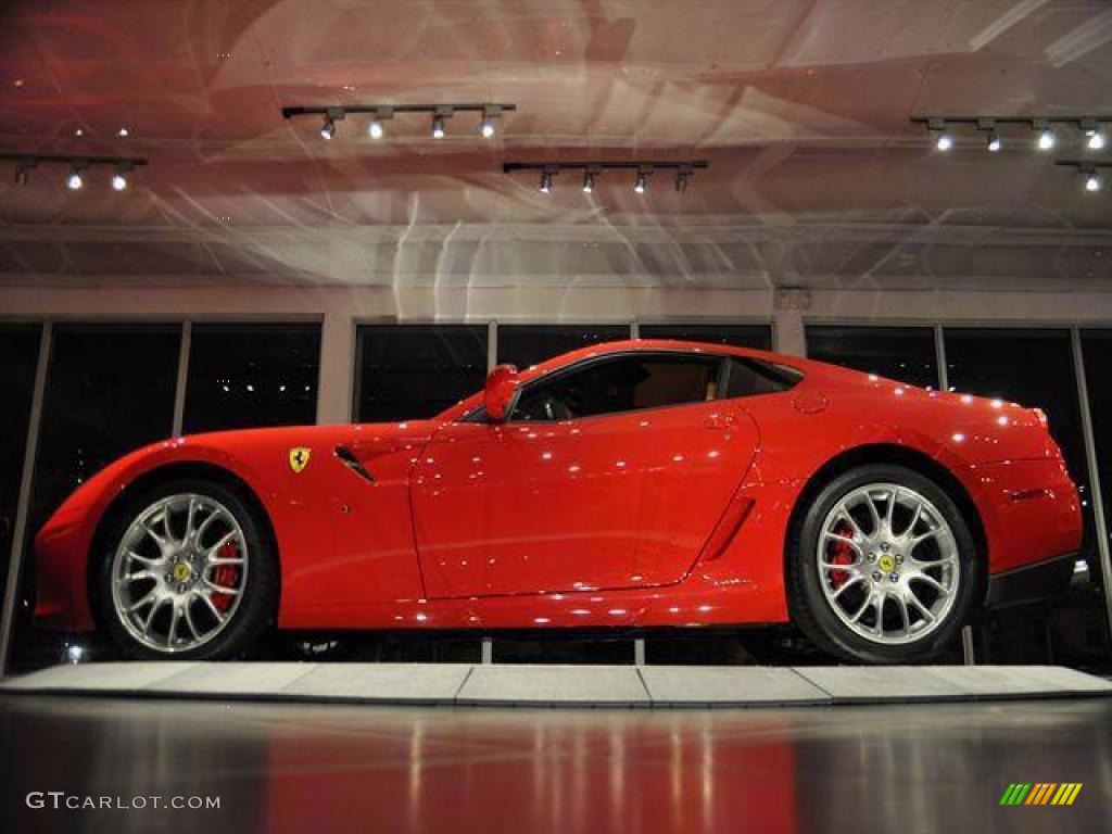 2007 599 GTB Fiorano F1 - Rosso Corsa (Red) / Cuoio photo #10