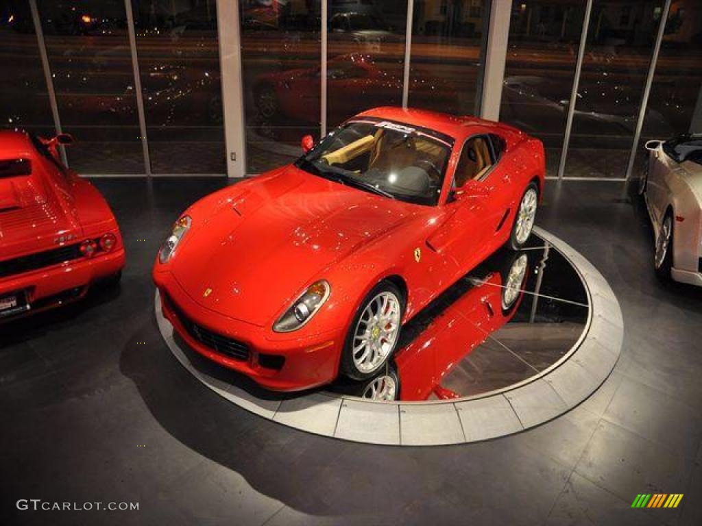 2007 599 GTB Fiorano F1 - Rosso Corsa (Red) / Cuoio photo #12