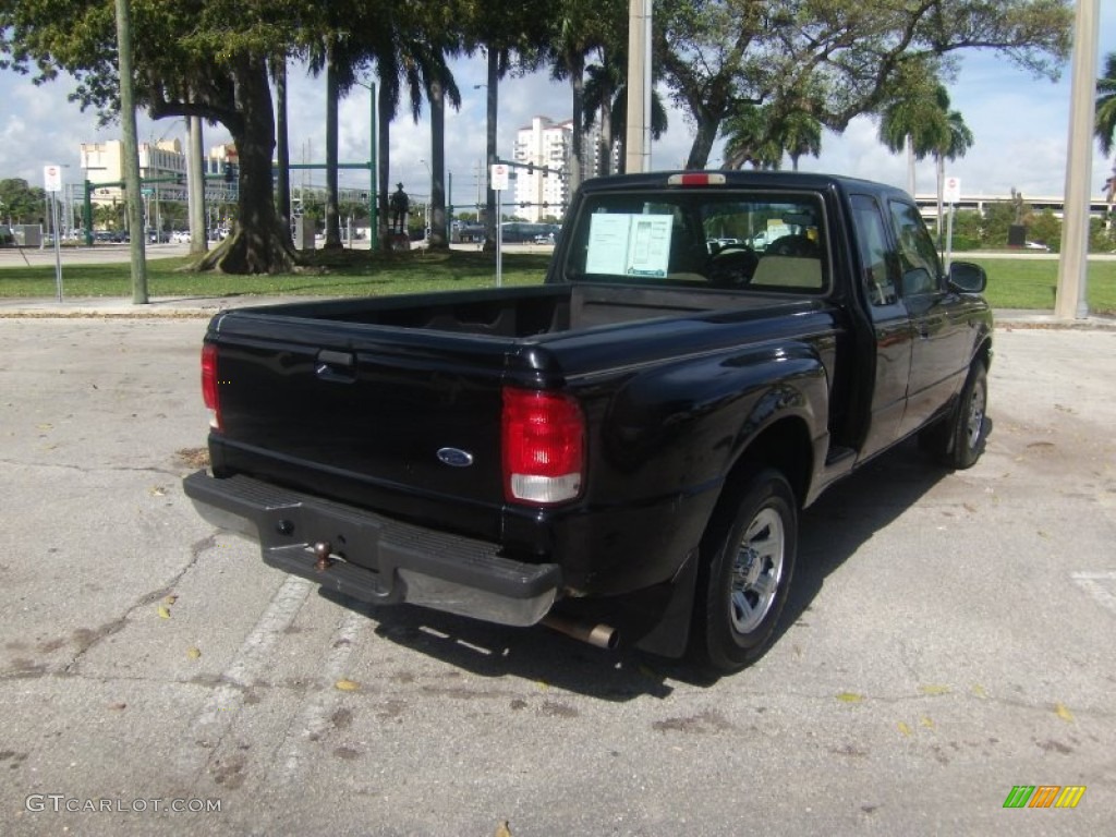 Black 2000 Ford Ranger XLT SuperCab Exterior Photo #100186660