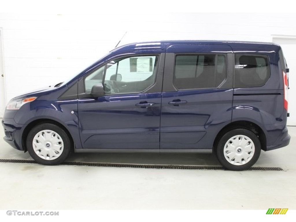 Dark Blue 2014 Ford Transit Connect XLT Wagon Exterior Photo #100187244