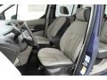 2014 Ford Transit Connect Charcoal Black Interior Front Seat Photo