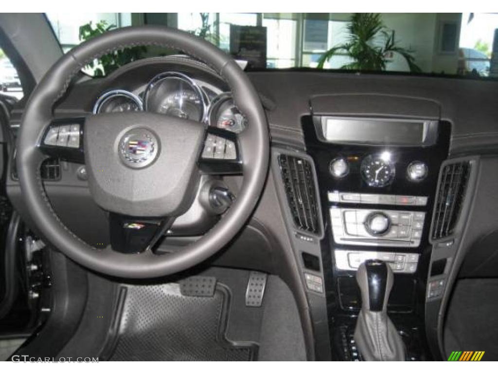 2009 CTS -V Sedan - Black Raven / Ebony photo #4