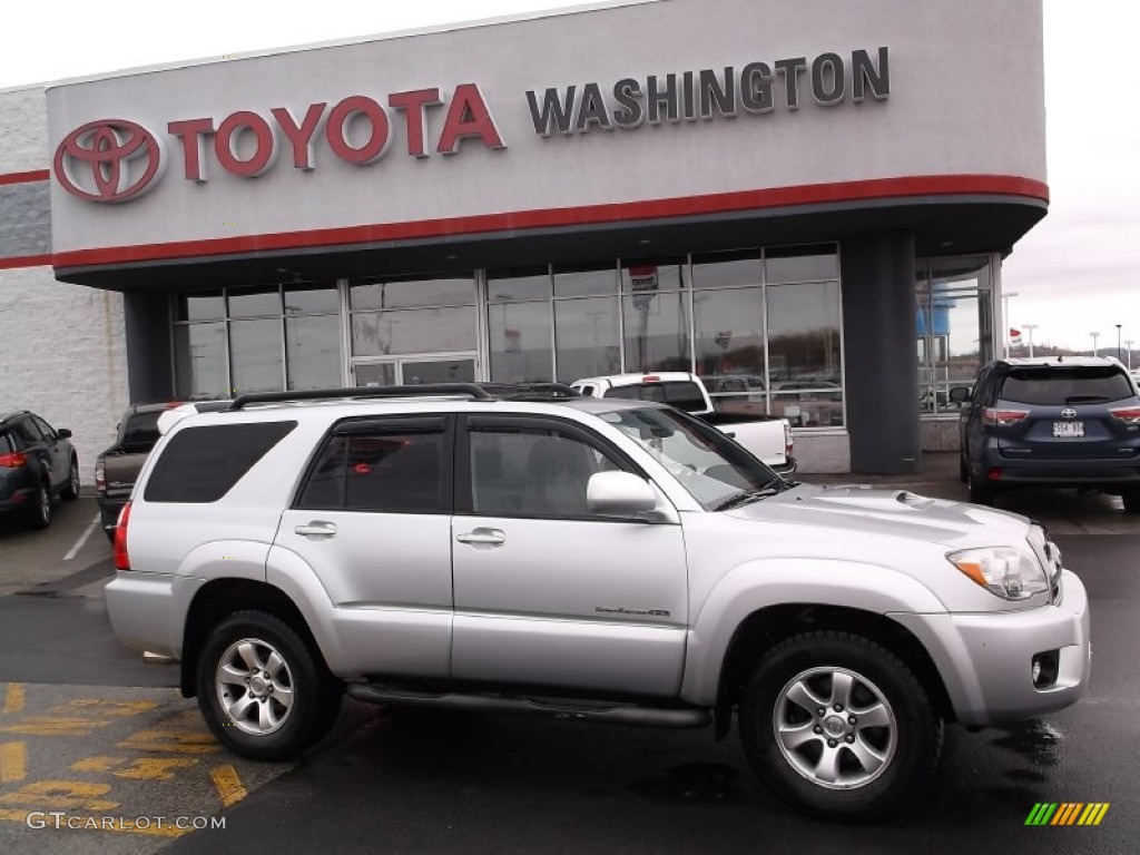 2007 4Runner Sport Edition 4x4 - Titanium Metallic / Dark Charcoal photo #2