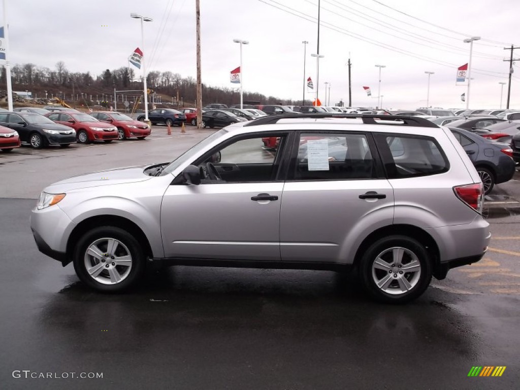 Spark Silver Metallic 2010 Subaru Forester 2.5 X Premium Exterior Photo #100190382