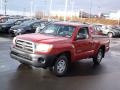 Barcelona Red Metallic 2010 Toyota Tacoma Regular Cab Exterior