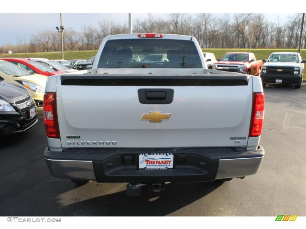 2011 Silverado 1500 LT Extended Cab - Sheer Silver Metallic / Light Titanium/Ebony photo #6