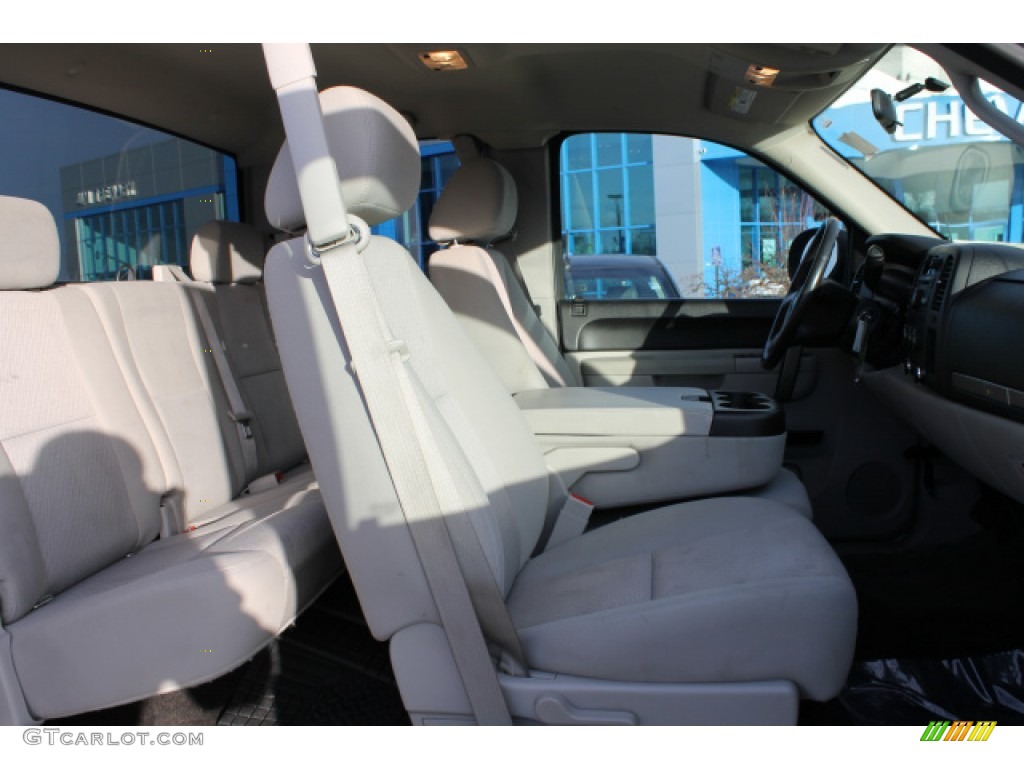 2011 Silverado 1500 LT Extended Cab - Sheer Silver Metallic / Light Titanium/Ebony photo #9