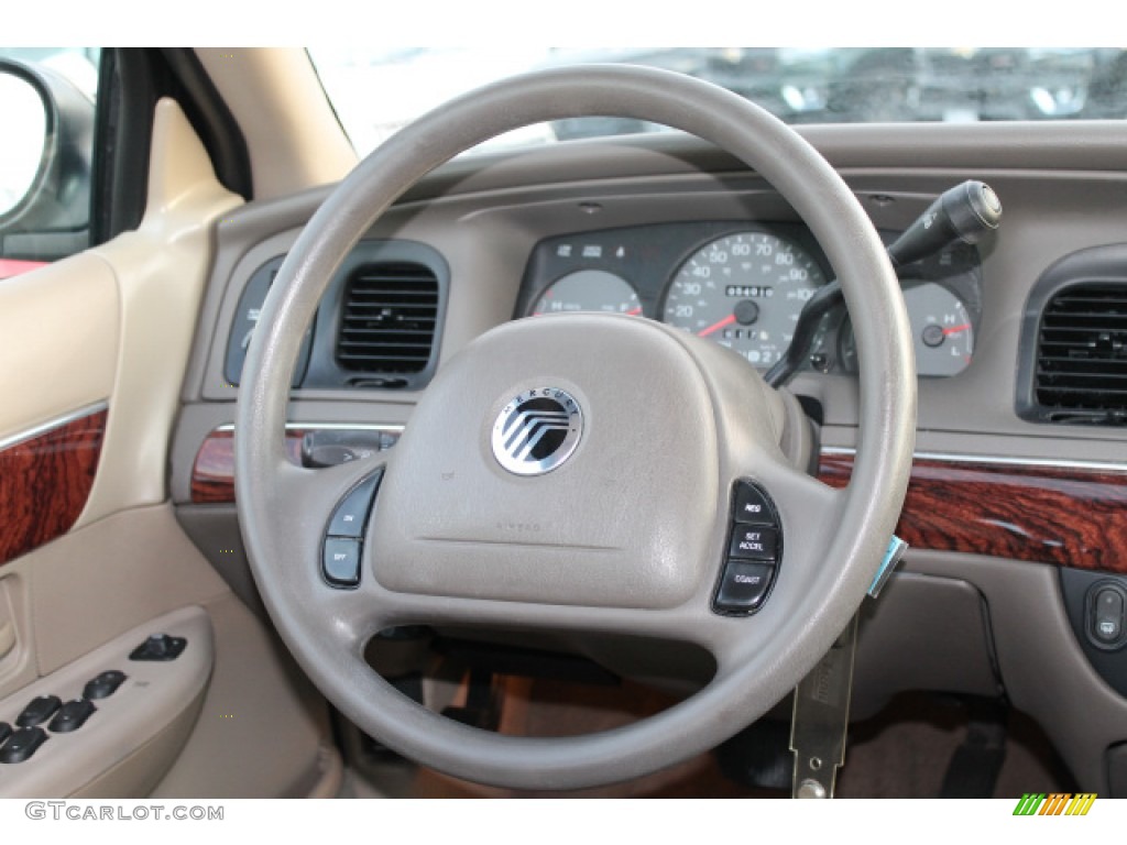 2002 Grand Marquis GS - Arizona Beige Metallic / Medium Parchment photo #11