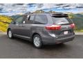 2015 Predawn Gray Mica Toyota Sienna XLE  photo #3