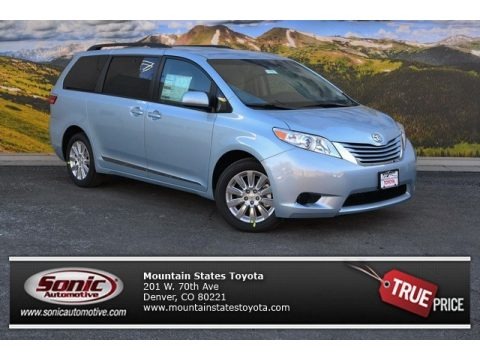 2015 Toyota Sienna LE AWD Data, Info and Specs