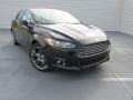 2015 Tuxedo Black Metallic Ford Fusion Titanium  photo #1