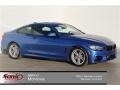 Estoril Blue 2014 BMW 4 Series 428i Coupe