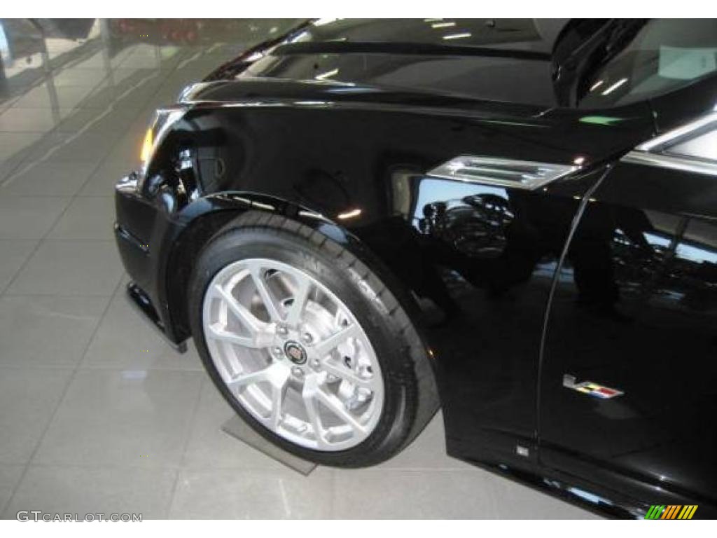 2009 CTS -V Sedan - Black Raven / Ebony photo #14