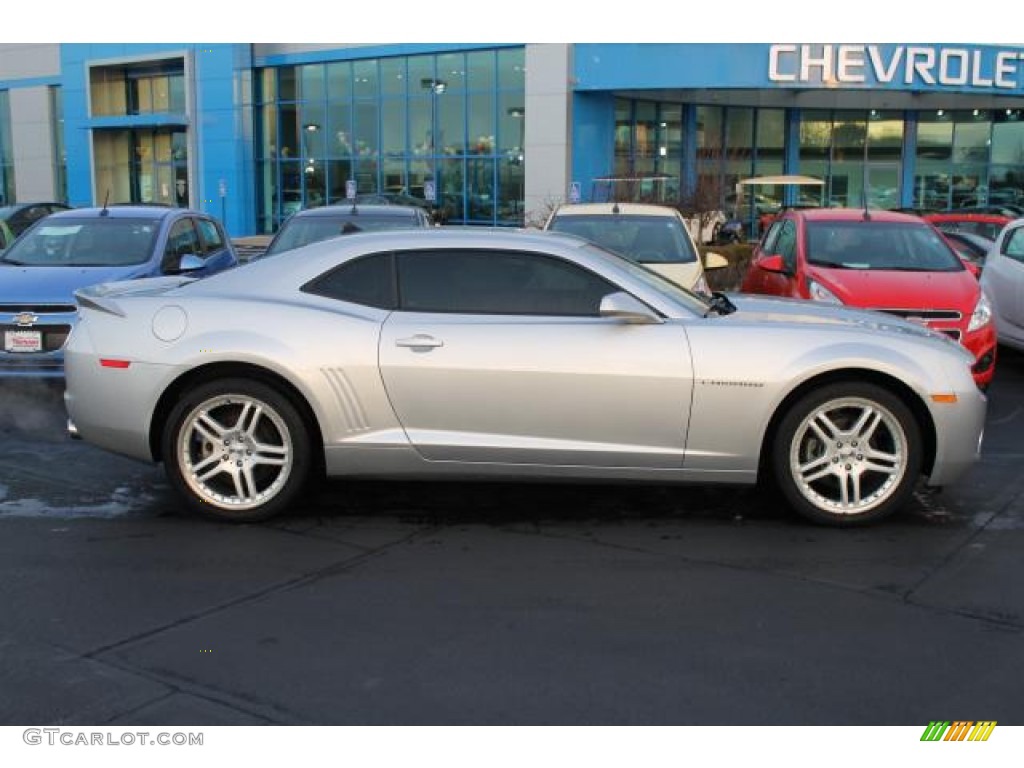 2010 Camaro LS Coupe - Silver Ice Metallic / Black photo #1