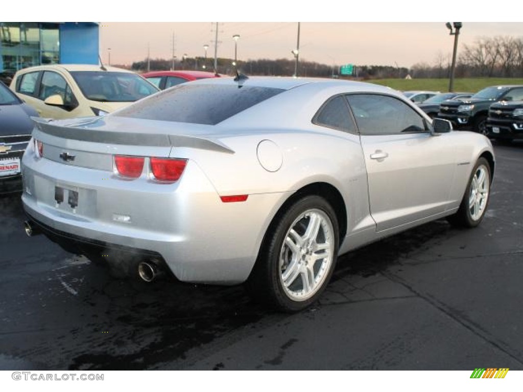 2010 Camaro LS Coupe - Silver Ice Metallic / Black photo #3