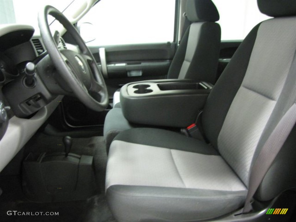 2009 Silverado 1500 LS Crew Cab 4x4 - Silver Birch Metallic / Dark Titanium photo #7
