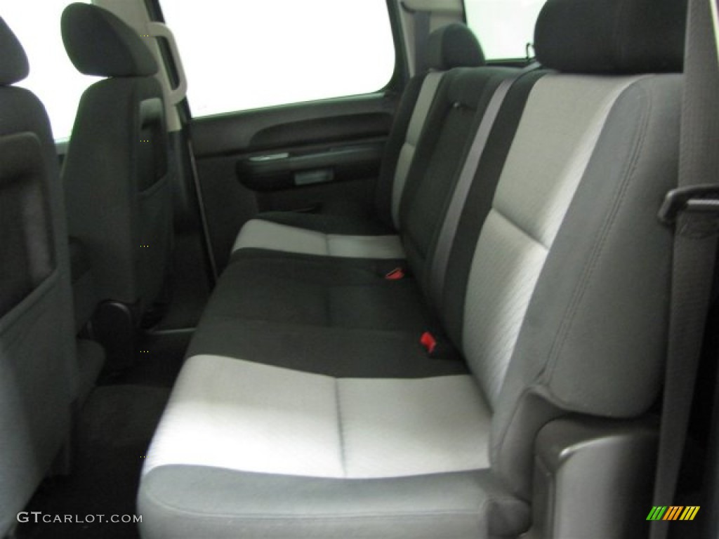 2009 Silverado 1500 LS Crew Cab 4x4 - Silver Birch Metallic / Dark Titanium photo #8