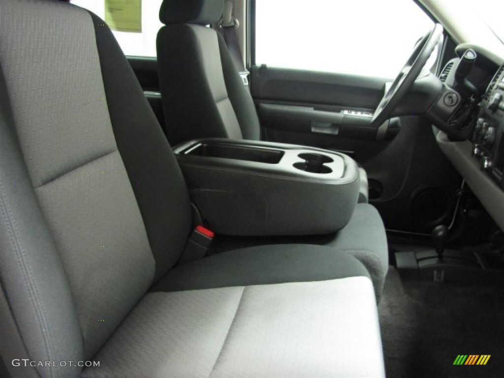 2009 Silverado 1500 LS Crew Cab 4x4 - Silver Birch Metallic / Dark Titanium photo #10